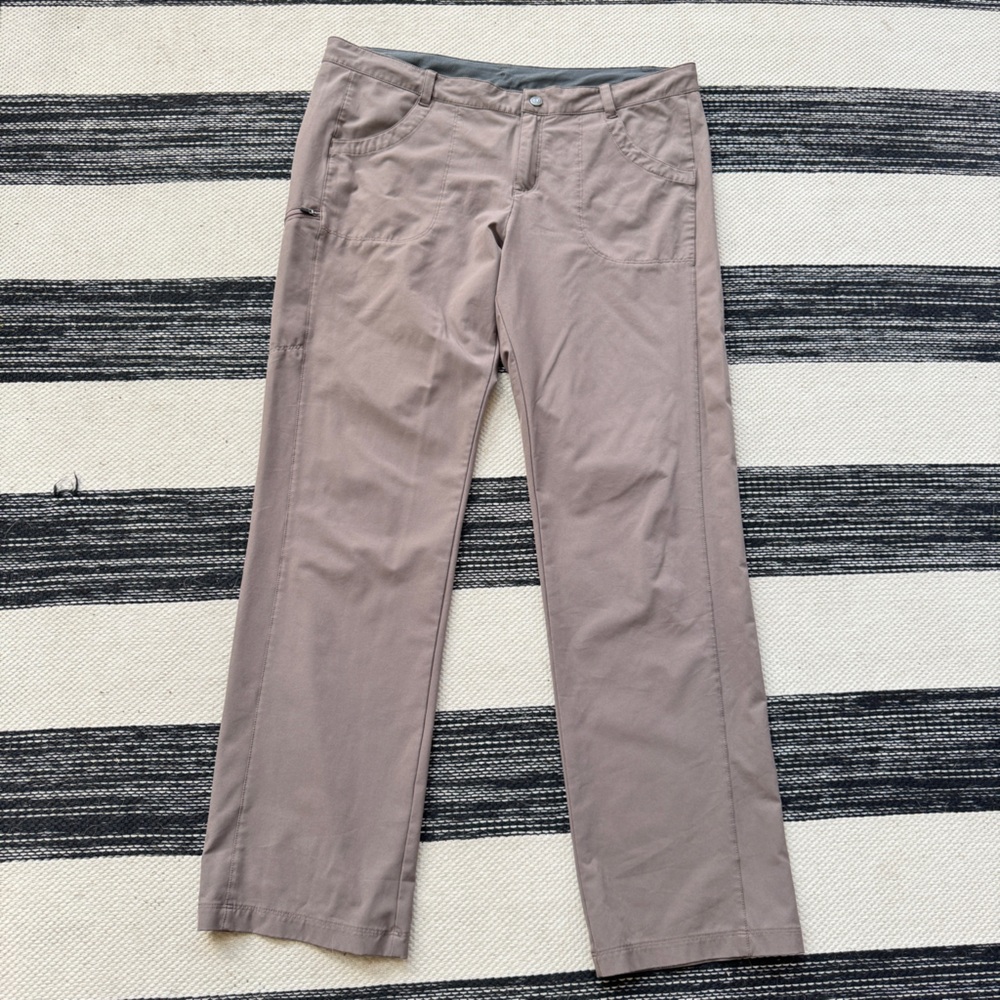 Patagonia Pants Women's Gray Lightweight Long Hiking Pants Size 14